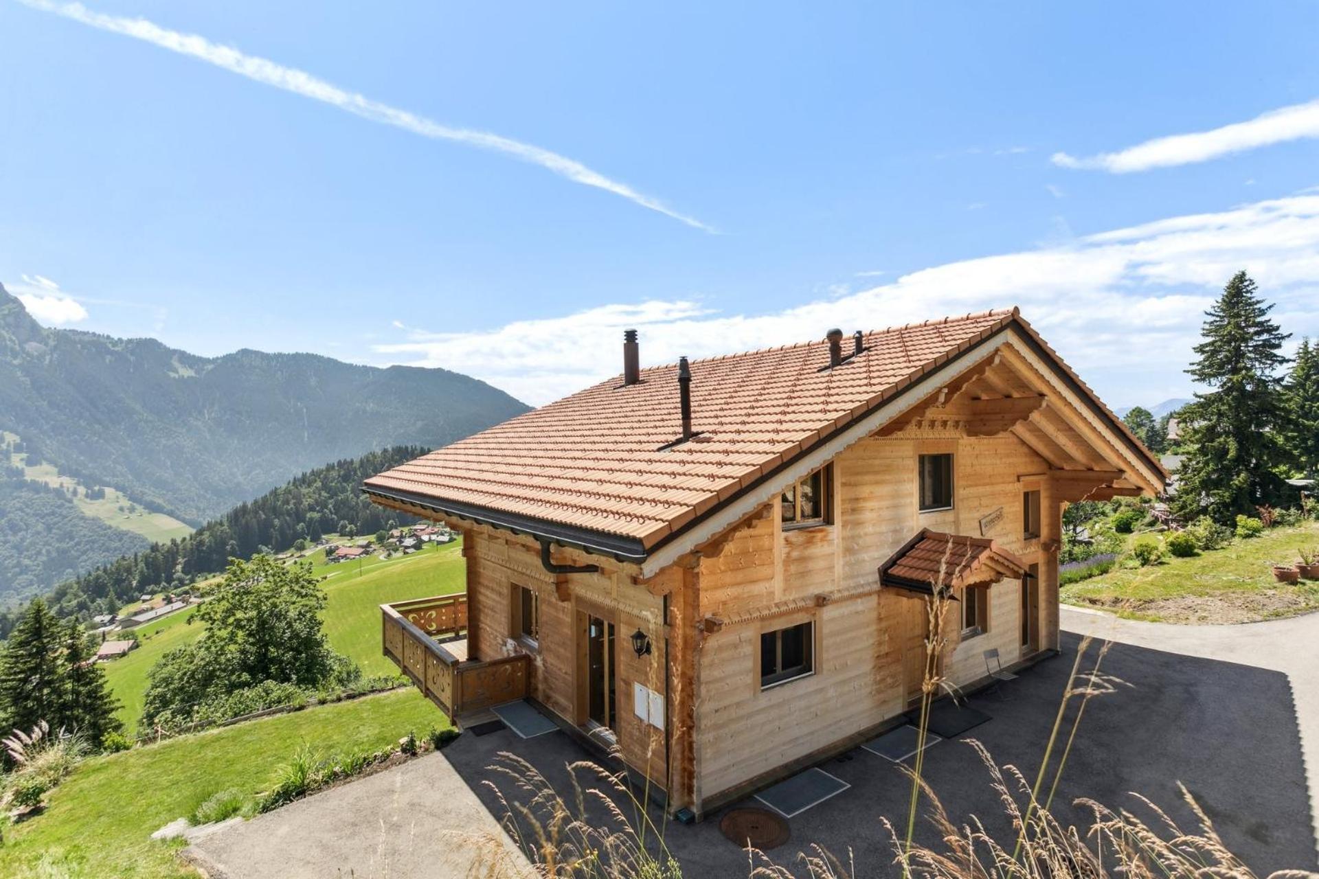 Winterfell Villa Leysin Eksteriør bilde